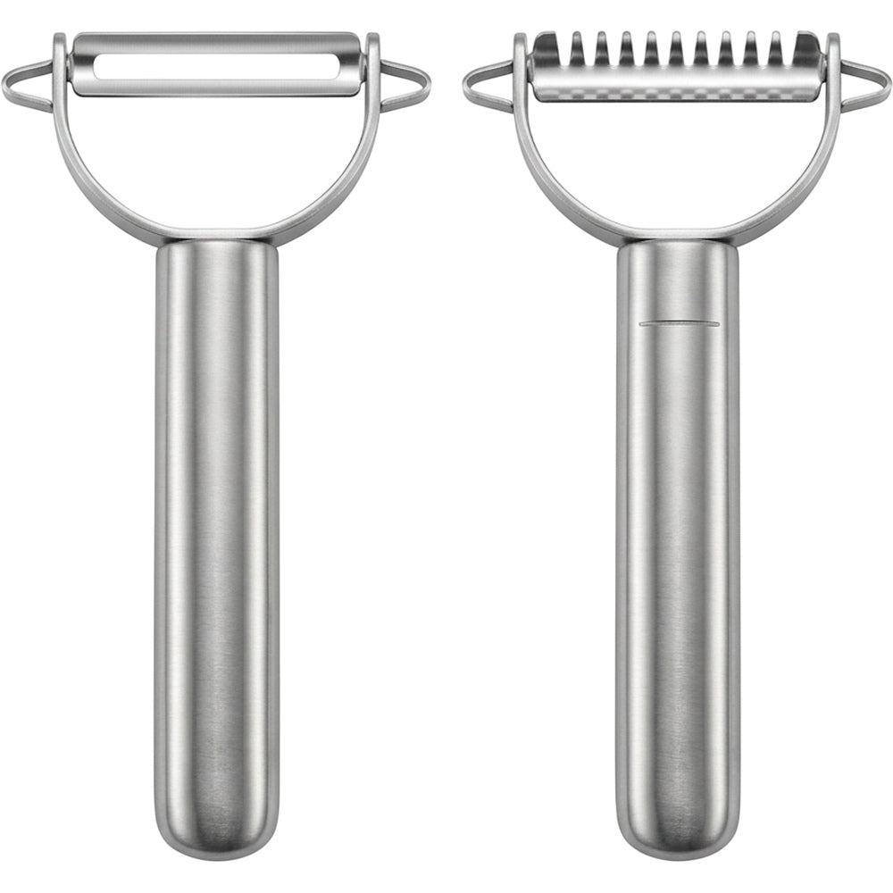 Zonva Twinprep Stainless Steel Straight and Julienne Peeler Set 2 Piece - Product view